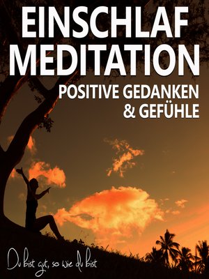 cover image of Einschlafmeditation für positive Gedanken und Gefühle